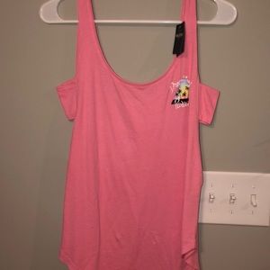 tank top, cold shoulder from hollister